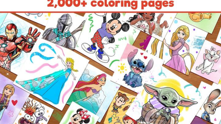 ʿͿɫʷ(Disney Coloring World)v17.4.0 °