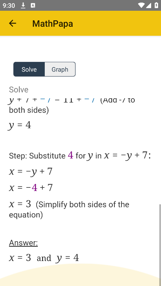 MathPapa°v1.4.7 ٷ