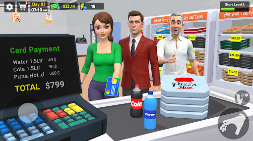 ģ3DϷ(Pizza Shop Simulator 3D)v0.6.1 ׿