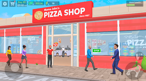 ģ3DϷ(Pizza Shop Simulator 3D)v0.6.1 ׿