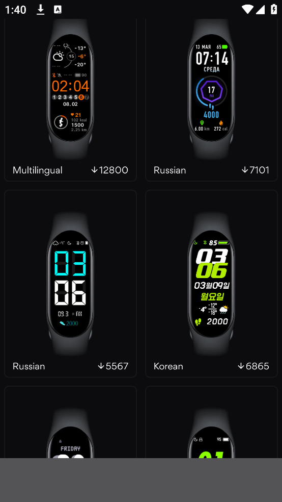 WatchfacesforMiBand5Сֻ5v6.0.0.1 ׿