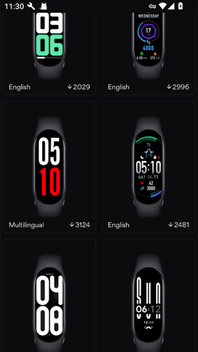 Сֻ5Զ幤߾ɰ汾(Watchfaces for Mi Band 5)v6.0.0.1 ׿