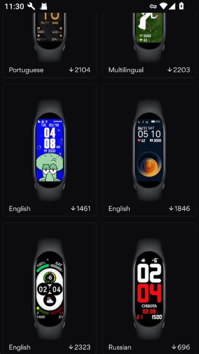 Сֻ5Զ幤߾ɰ汾(Watchfaces for Mi Band 5)v6.0.0.1 ׿