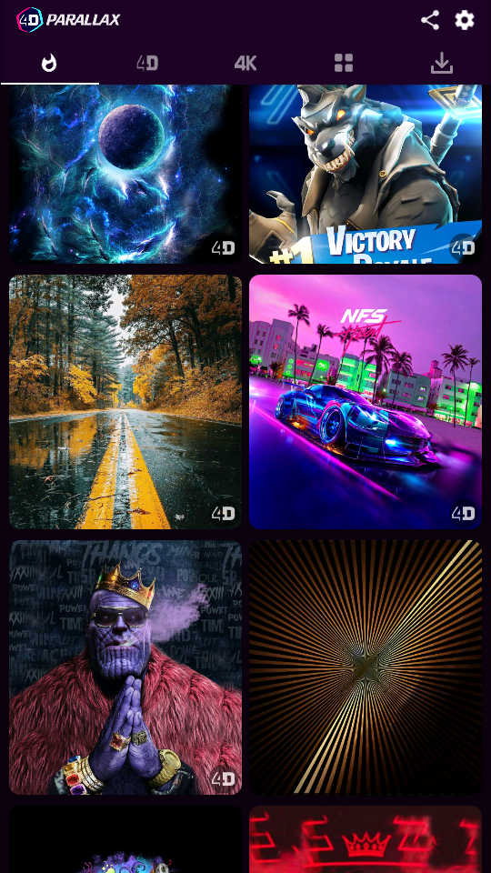 HD WALLPAPER 4D׿v1.0.0 ֻ