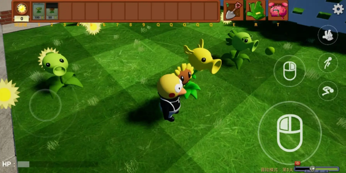 ֲսʬ3Dںϰ(PVZBlend3D)v1.0 ֻ