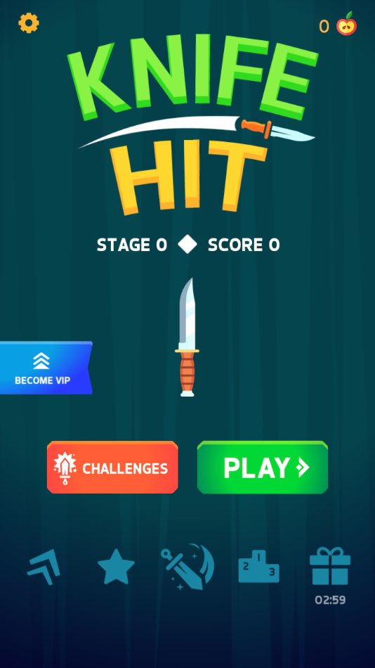 ɵսСϷ(Knife Hit)v1.8.26 ׿