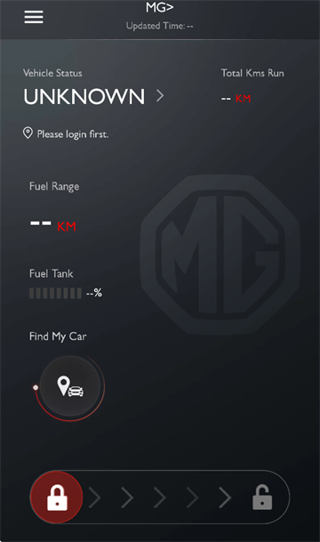 MG iSMART app