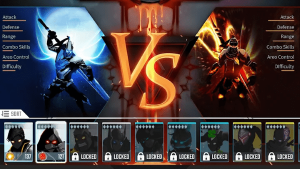 ӰӴֻ(Shadow legends stickman fight)v3.2 ׿