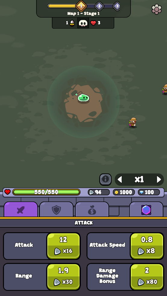ʷķս°(Slime Battle)v1.0.169 ֻ