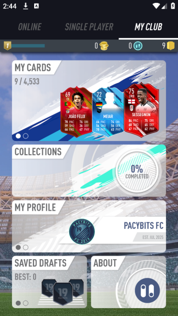pacybits fut 19Ϸ