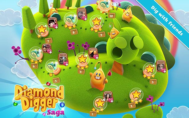 ʯ󹤴Ϸ(Diamond Digger Saga)v2.25.0 °