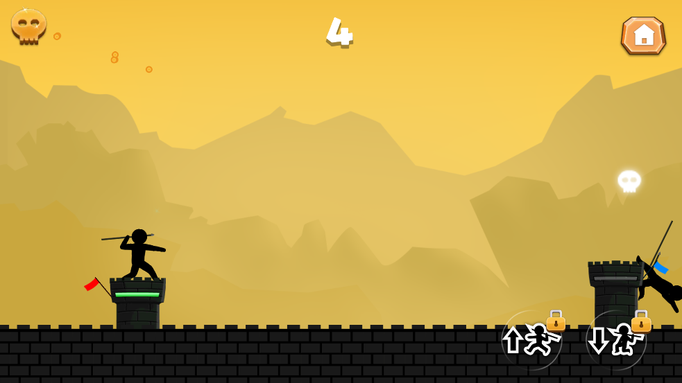 ʷʫʿӢϷ(Epic Stickman Knight Hero Fighting: Javelin Tower)v1.3.4 ֻ