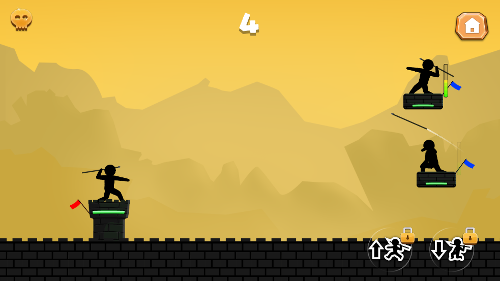 ʷʫʿӢϷ(Epic Stickman Knight Hero Fighting: Javelin Tower)v1.3.4 ֻ