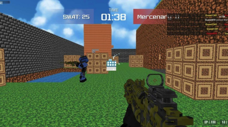 ҵcsgoϰ(Advanced blocky combat swat v1)v1.64 °