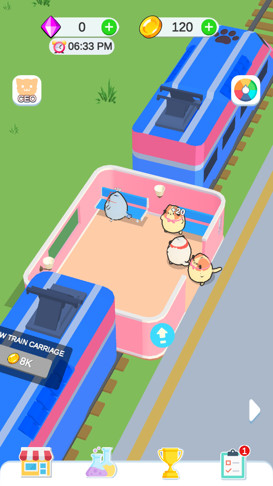 è𳵴Ϸ(Cat Train Tycoon)v0.0.1 °