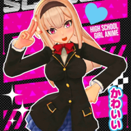 ŮʿϷ(High School Girl Anime Fighter)v4.0 ׿