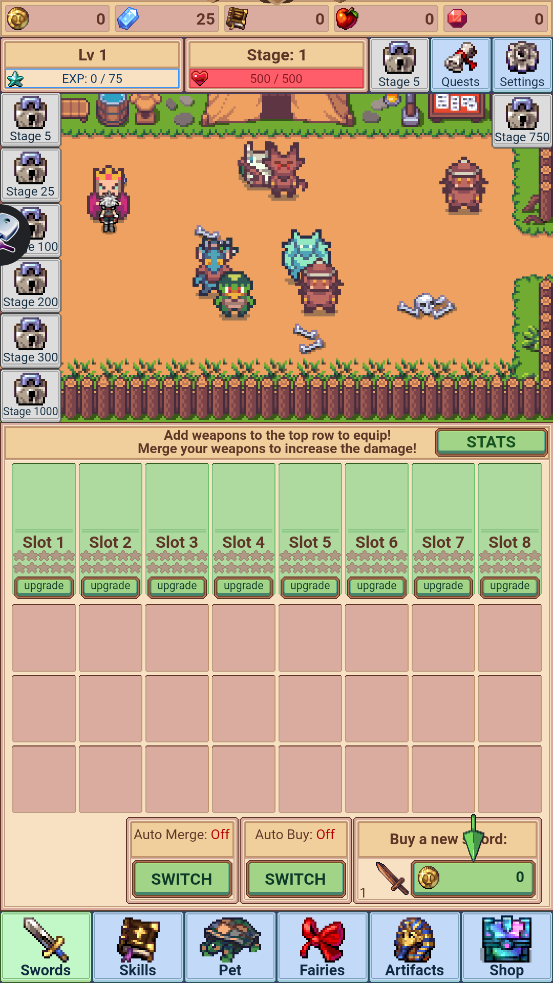 Idle Sword MasterнϷv1.0.3.3 ٷ