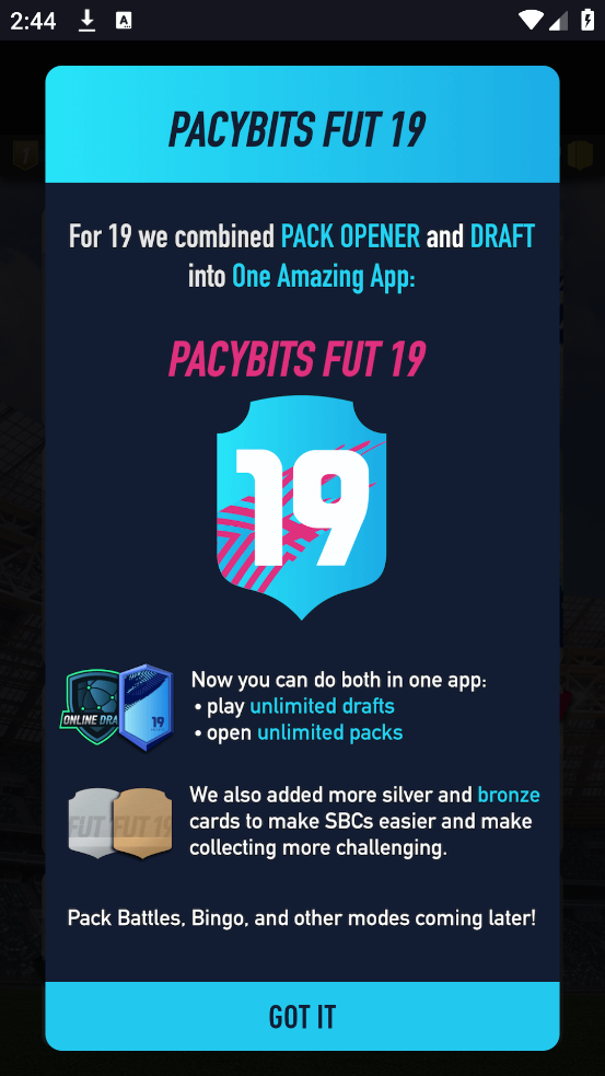 pacybits fut 19Ϸv1.7.6 ׿