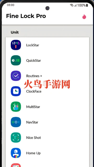 fine lock