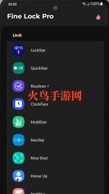 fine lock