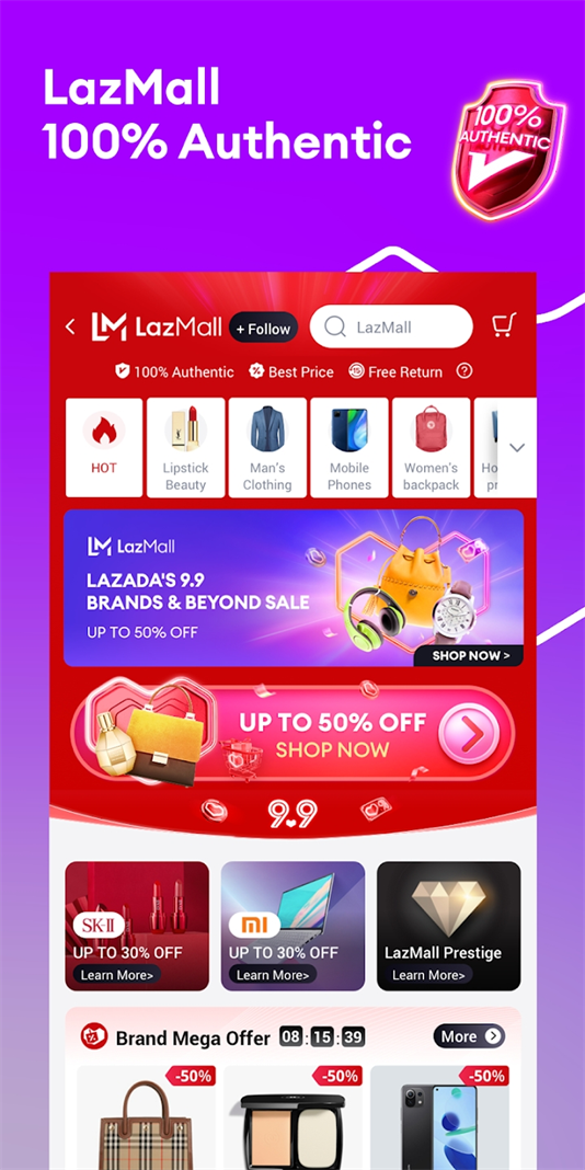 lazadaֻv7.76.1 °