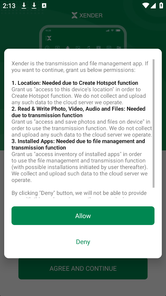 xender׿v17.0.0.prime °