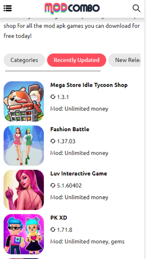 ModComboϷv1.0.1 ׿