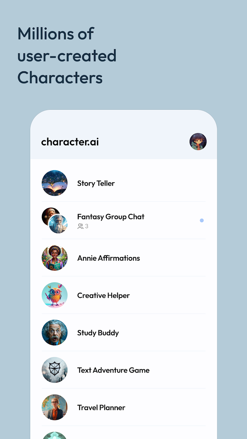 characterAIİٷv1.14.1 °