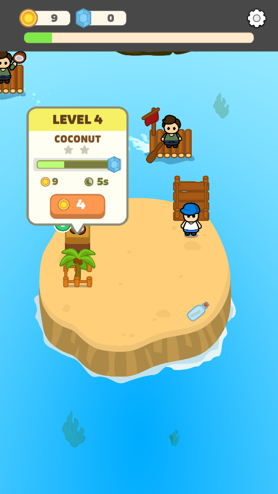 ҬӵСϷ(Idle Coconut Island)v1.0.4 ׿