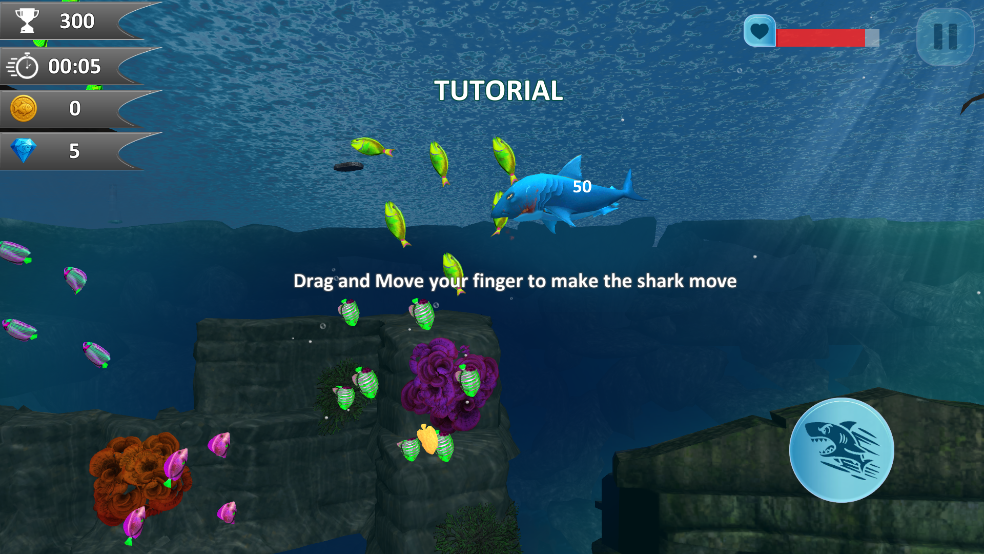 ʳϷ(Shark Evolution: Eat & Survive)v1.4 ׿