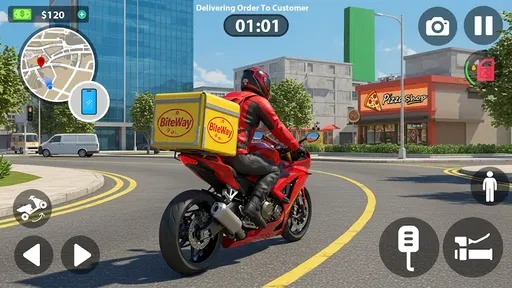 ͻģϷ(Delivery Rider Life Simulator)v1.3 ׿