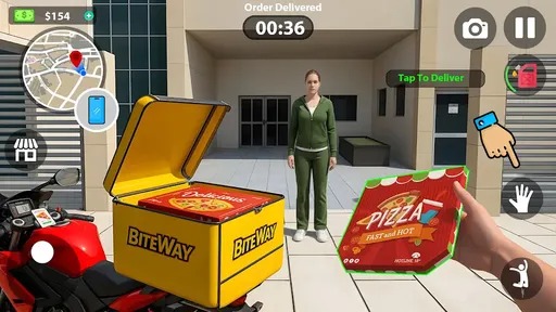 ͻģϷ(Delivery Rider Life Simulator)v1.3 ׿