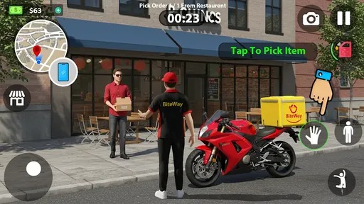 ͻģϷ(Delivery Rider Life Simulator)v1.3 ׿