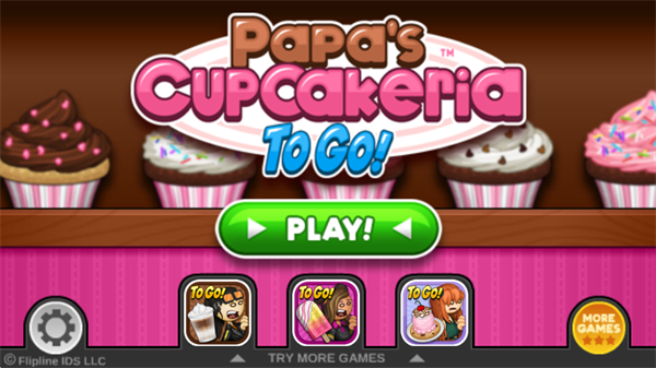 ��ֽ���������Ϸ(Papa's Cupcakeria To Go!)