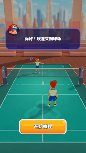 扣杀羽毛球3D游戏 扣杀羽毛球3D游戏