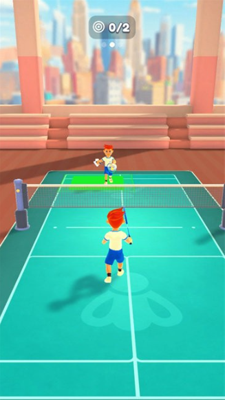 扣杀羽毛球3D游戏 扣杀羽毛球3D游戏