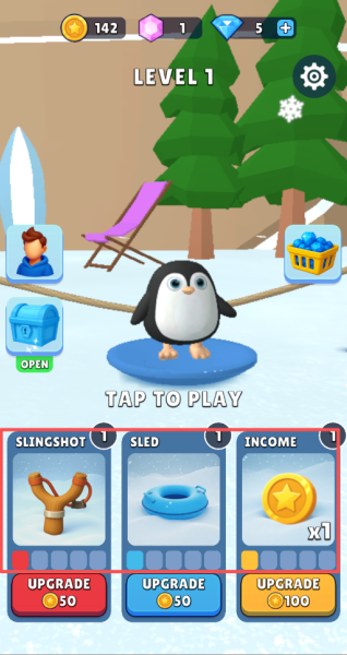 雪橇冲浪手游戏 雪橇冲浪手游戏