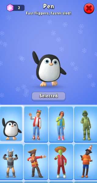 雪橇冲浪手游戏 雪橇冲浪手游戏