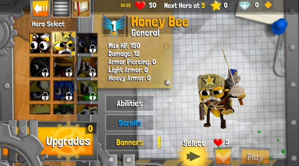 虫虫英雄2无限钻石版(Bug Heroes 2安装器) 虫虫英雄2无限钻石版(Bug Heroes 2安装器)