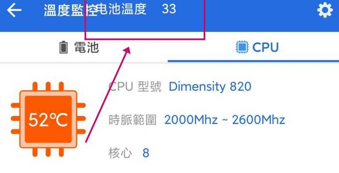 �����¶������ֻ������أ����CPU����¶�