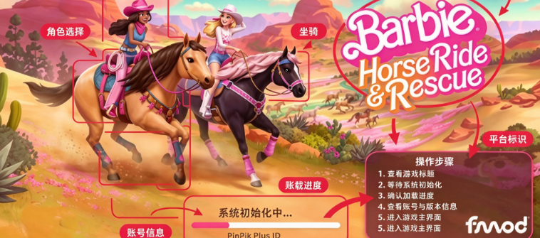 �űȰ����������޽��(Barbie Horse Ride & Rescue)