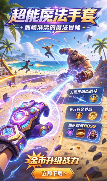 超能魔法手套小游戏 超能魔法手套小游戏