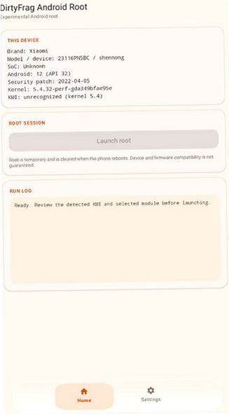 DirtyFrag Android Rootapp下载 DirtyFrag Android Rootapp下载