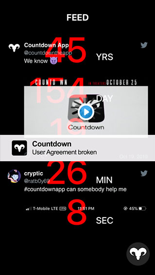 死亡计时器app下载(Countdown App) 死亡计时器app下载(Countdown App)