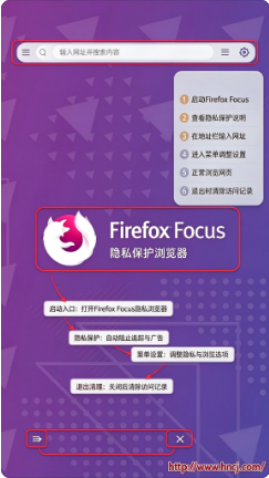 Firefox Focus隐私浏览器2026官方最新版 Firefox Focus隐私浏览器2026官方最新版