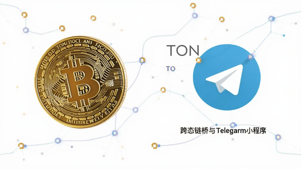 比特币 TON 生态联动跨链桥与Telegram小程序配图