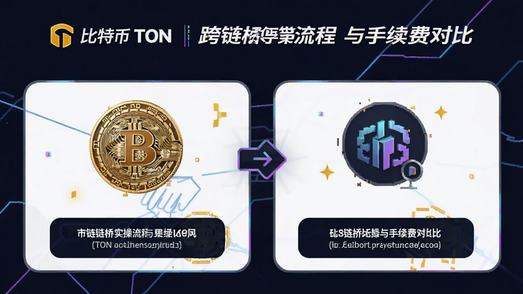 比特币 TON 跨链桥实操流程与手续费对比配图