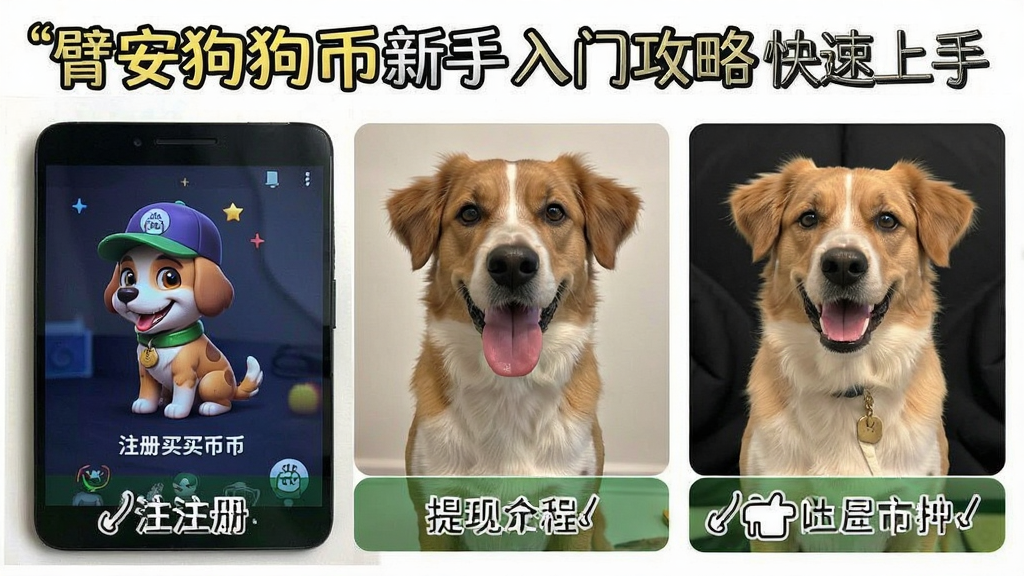 臂安狗狗币新手入门攻略快速上手 注册买币提现全流程配图
