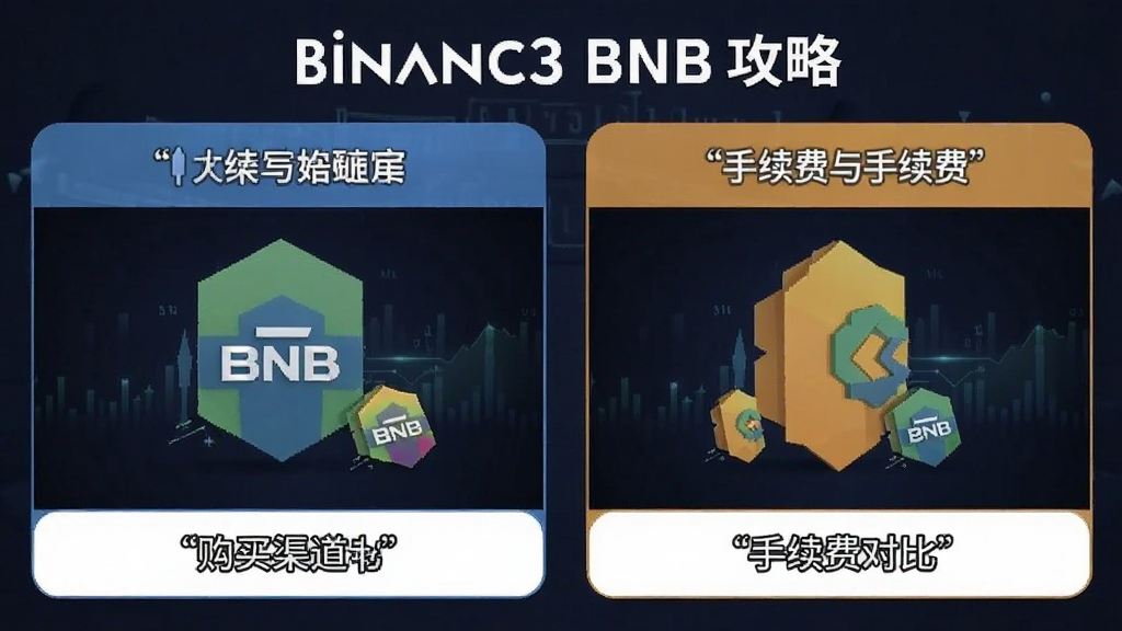 binanc3 BNB 攻略 购买渠道与手续费对比配图