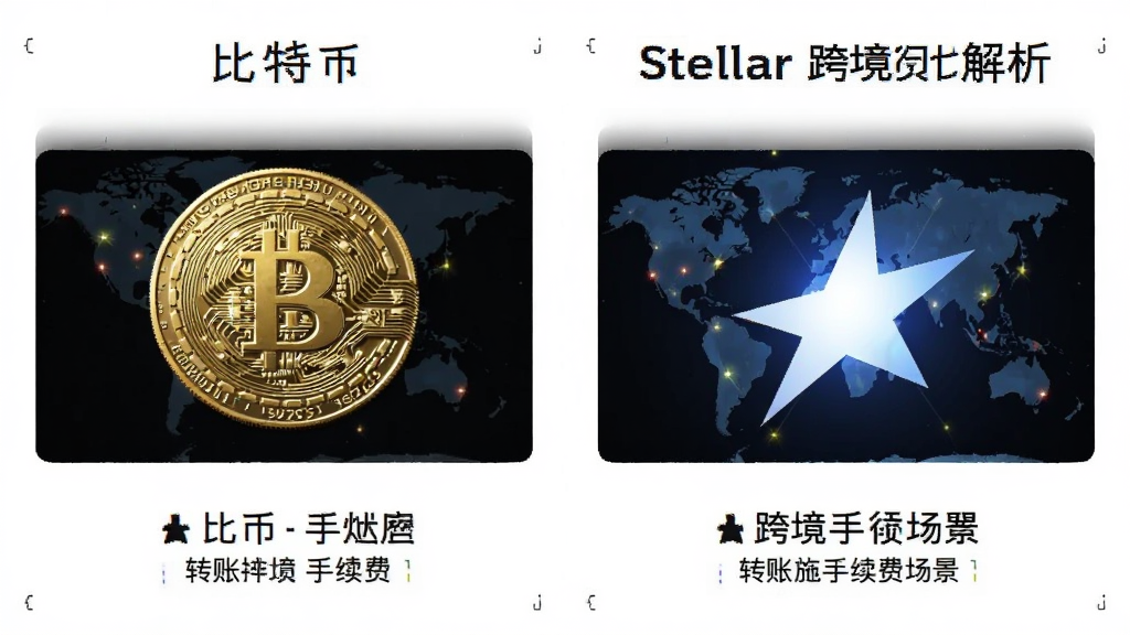 比特币和Stellar跨境支付对比解析 转账速度手续费场景